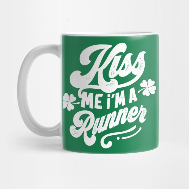 Kiss Me I'm a Runner St Patrick's Day by KsuAnn